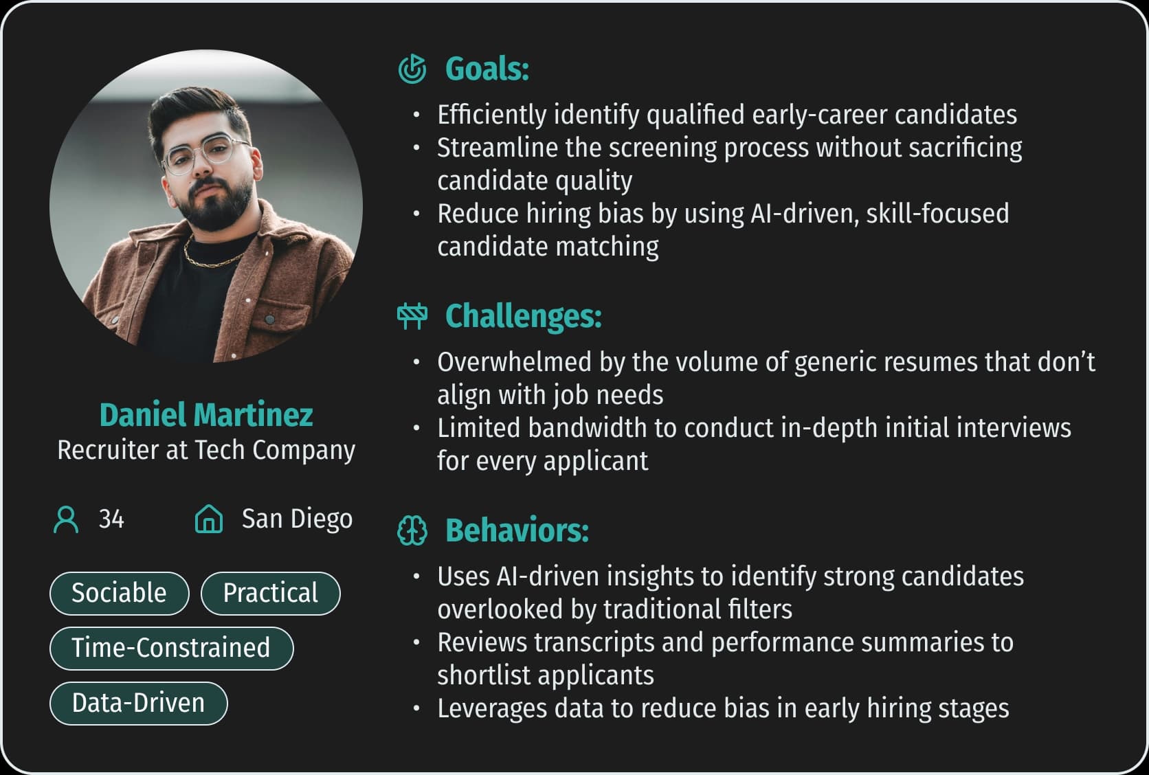 User persona 2